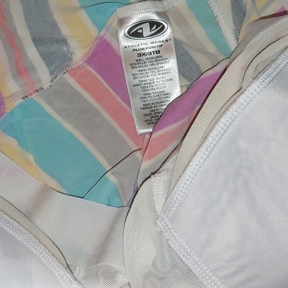 Athletic Works Colorful Tankini - Picture 4 of 5